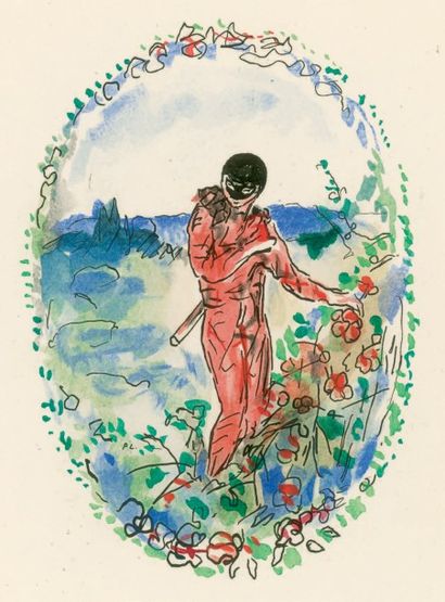 VERLAINE (P.) Fêtes galantes. Illustrations de Pierre Laprade. P., Vollard, 1928....