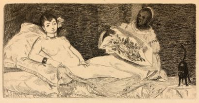 DURET (Th.) Histoire d'Édouard Manet et de son oeuvre. Avec un catalogue des peintures...