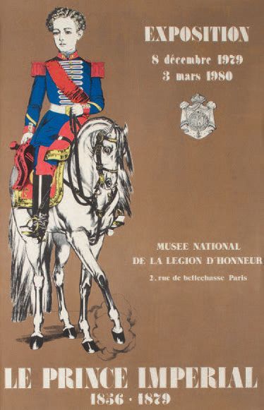 null NAPOLÉON, Prince impérial
Souvenir du publiciste daté du 15 août 1875, signé...