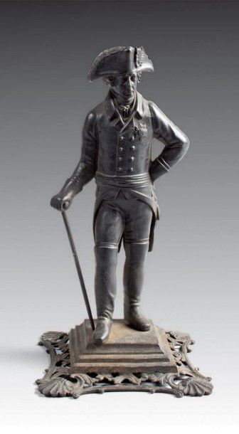 FRÉDÉRIC II, roi de Prusse (1712-1786)
Statuette...