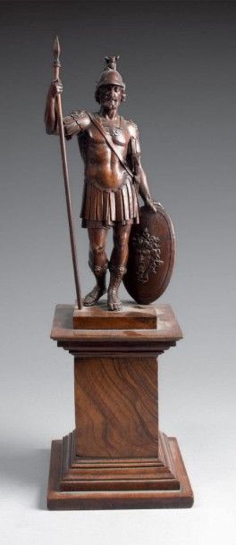 HENRI IV, roi de France Statue en bois sculpté...