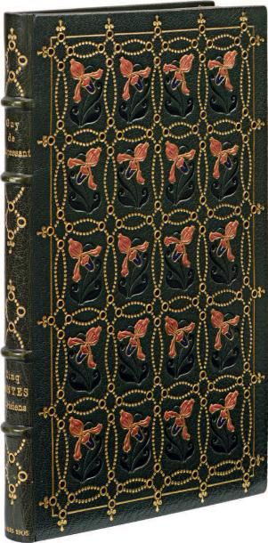 MAUPASSANT (G. de) Cinq contes parisiens.
Paris, Les Cent Bibliophiles, 1905; in-8...