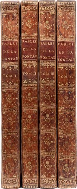 LA FONTAINE (Jean de) Fables choisies, mises en vers par J. de La Fontaine.
Paris,...
