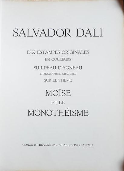 null DALI. - Alchimie des philosophes. Paris, Nice, Éditions Art & Valeur, 1976,...