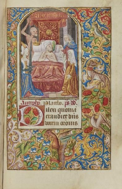 null HEURES À L’USAGE DE PARIS, c. 1487 – Manuscrit sur vélin de 216 ff. (184 x 124...