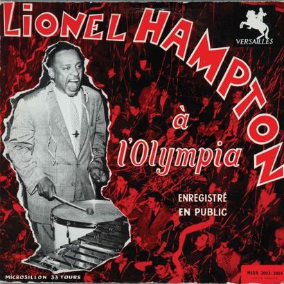 null HAMPTON Lionel. Lot de 24 vinyles dont le E.O. Lionel Hampton à l'olympia, Versailles....