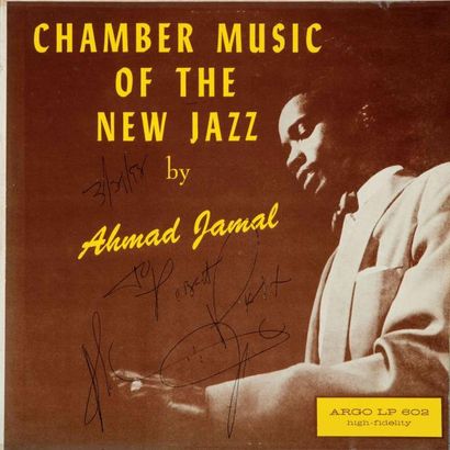 null JAMAL Ahmad. Lot de 2 vinyles : Portfolio of, Chamber music of the new jazz...