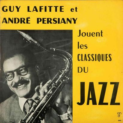 null LAFITTE Guy. Lot de 4 vinyles : Guy Lafitte son saxo ténor et son orchestre

GUY,...