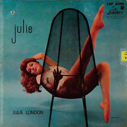 null LONDON Julie. Lot de 19 vinyles dont le Liberty 3096 . E.O. et rééditions. 33T...