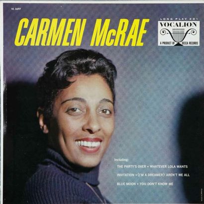 null Mc RAE Carmen. Lot de 20 vinyles dont le Decca dl8267. E.O. et rééditions. 33T...