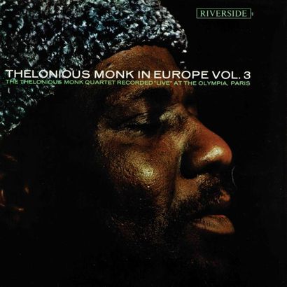 null MONK Thelonius. Lot de 3 vinyles : In Europe vol.1, 2, et 3. Riverside RM 002,...