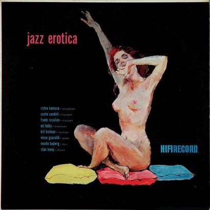 null SAXOPHONE JAZZ MODERNE. Lot de 141 vinyles environ dont le Jazz Erotica Hifi...