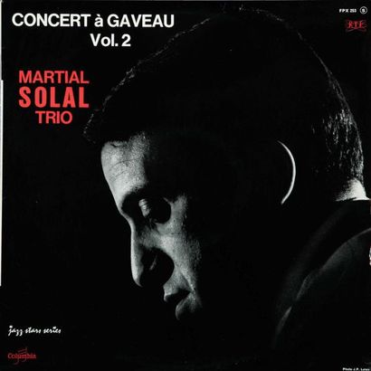 null SOLAL Martial. Lot de 7 vinyles : Solal et Sadi quartette, Escale à Paris, Concert...