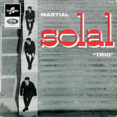 null SOLAL Martial. Lot de 7 vinyles : Solal et Sadi quartette, Escale à Paris, Concert...