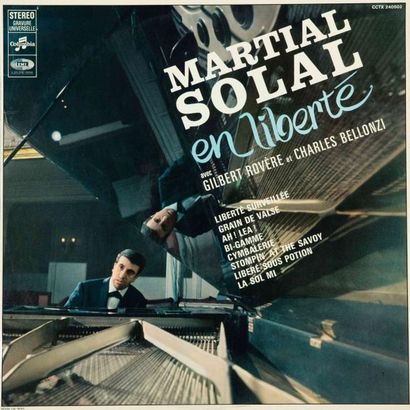 null SOLAL Martial. Lot de 7 vinyles : Solal et Sadi quartette, Escale à Paris, Concert...