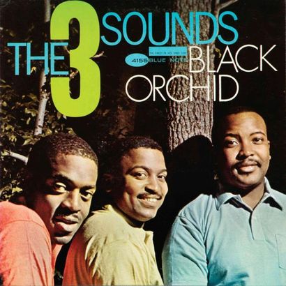 null THE THREE SOUNDS. Lot de 4 vinyles : Black Orchid, Here we come, Hey There,...