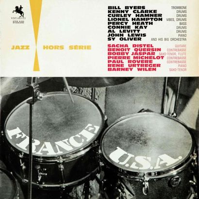 null DISTEL Sacha. Lot de deux vinyles : Jazz d'aujourd'hui. Versailles std2010 et...