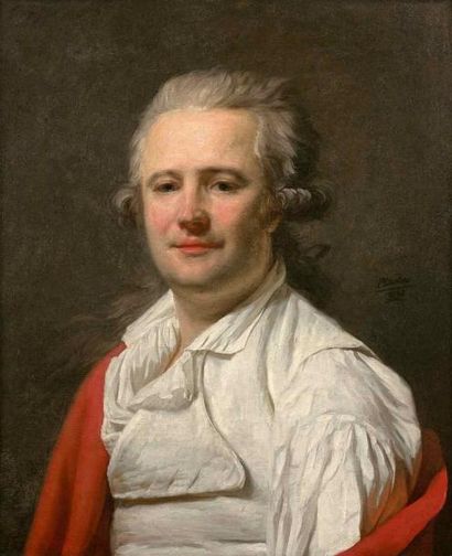 Pierre Henri DANLOUX (1753-1809) 
Portrait...