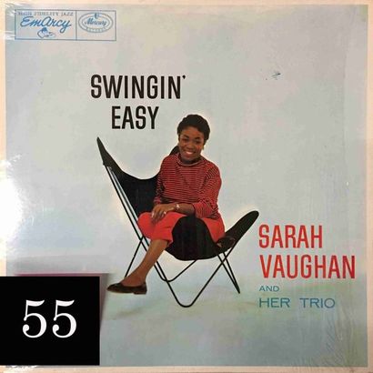 null Sarah VAUGHAN, Dinah WAHSINGTON : lot d'environ 35 vinyles comprenant E.O et...