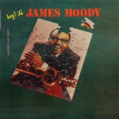 null DÉDICACES DES GRANDS DU JAZZ. Lot de 18 vinyles dont le James Moodhy Argo lp...