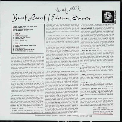 null LATEEF Yusef. Lot de 17 vinyles dont le E.O. Savoy ST13008. E.O. et rééditions....