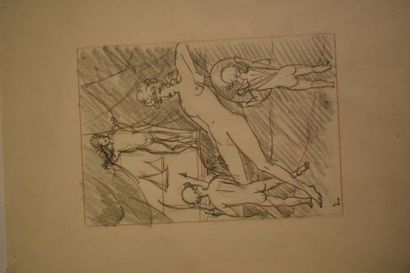 null Jean-Émile LABOUREUR (1877-1943) : Illustrations pour des ouvrages et des menus....
