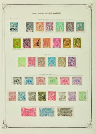 null Europe. Période 1840/1960. Très belle collection de timbres neufs et oblitérés...