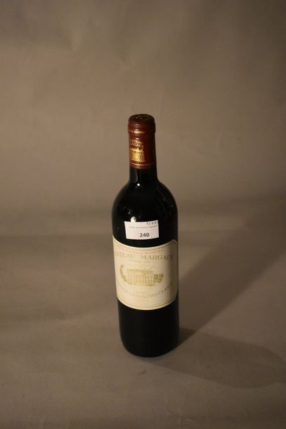 null 1 bouteille Château Margaux, Margaux rouge 1986