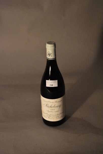 null 1 bouteille Richebourg, François Gros, Vosne-Romanée rouge 1989.