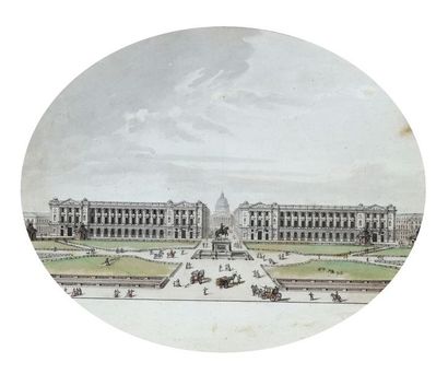 null Jean-Nicolas-Louis DURAND (1760-1834) : Les places royales de Paris : Louis...
