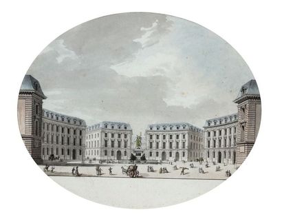 null Jean-Nicolas-Louis DURAND (1760-1834) : Les places royales de Paris : Louis...