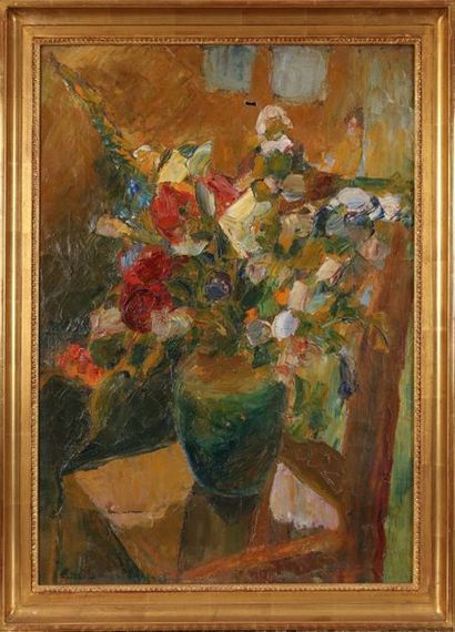 Émile COMPARD (1900-1977)

Fleurs à la chaise

Huile...
