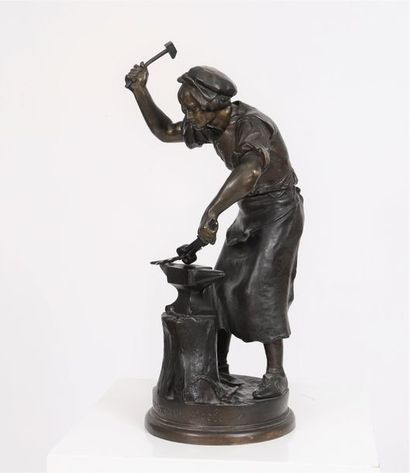 null Bronze de Adrien Étienne Gaudez (1845-1902)

Artiste bronzier français

Bronze...