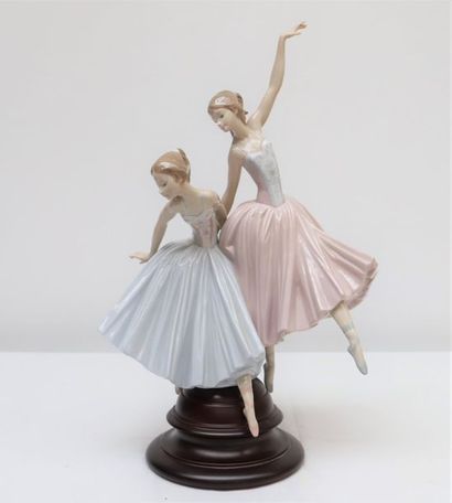 null Porcelaine danseuse Lladro

En porcelaine représentant deux danseuses classiques.

Travail...