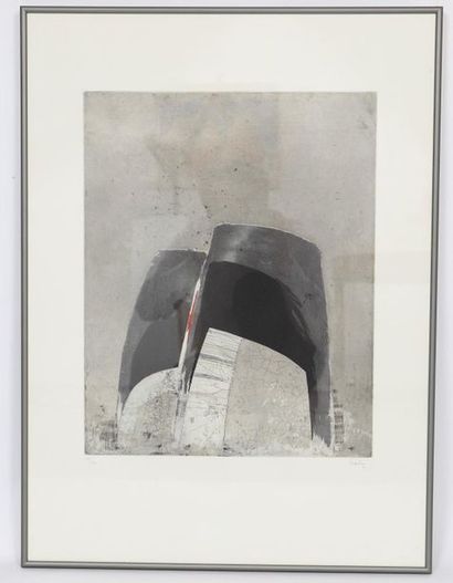 null Silkscreen of Roger Bertemes (1927-2006)

Luxembourg painter

Signed and dated...