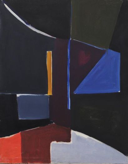 null "Abstraction" de Jacques Nestlé (1907-1991)

Huile sur toile

Circa 1960

Epoque...