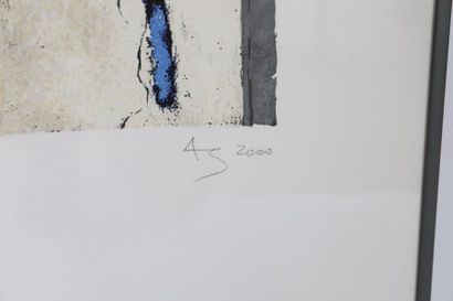 null Sérigraphie de Arny Schmit (né en 1959)

Artiste peintre luxembourgeois

Signé...