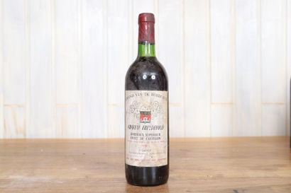 null Château Freydefond (x1)

J. Lafaye

Côtes de Castillon

Niveau bas

0,75L