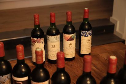 null Exceptionnelle Collection verticale de Château Mouton Rothschild (x41)

Pauillac...