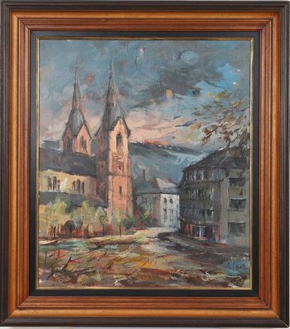 null Théophile Steffen (né en 1921)

Artiste peintre luxembourgeois

Huile sur toile...