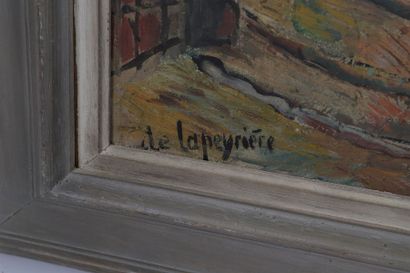 54.0 Evan de Lapeyriere (1907-1994)

French painter

Oil on canvas, signed lower...