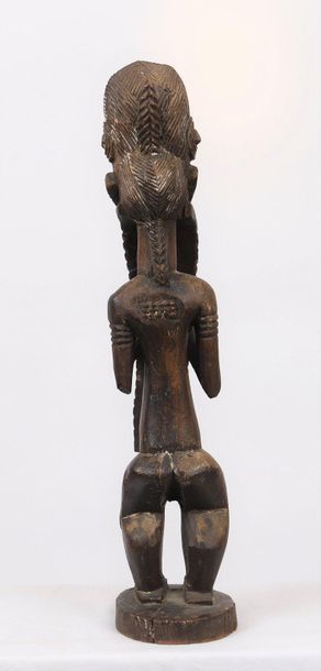 null Wooden figurine

Former Belgian Congo before 1960

Dimensions: H: 69; W: 14...
