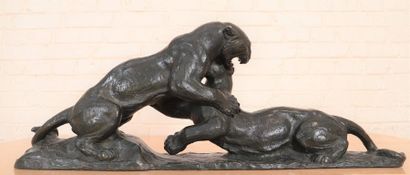 null Henri Robert Husset (1907-?)

Sculpteur animalier français

Rare bronze à patine...