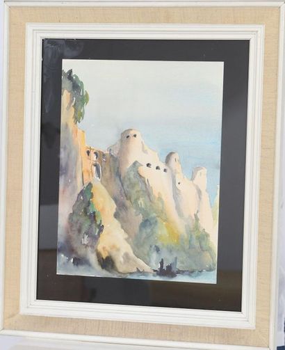 null Mars Schmit (1931-1990)

Luxembourg painter

Framed watercolour, view of the...