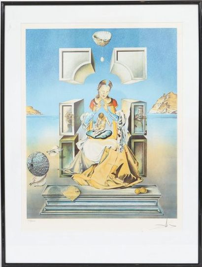 null "Virgin and Child" by Salvador Dali (1904-1989)

Spanish painter, one of the...