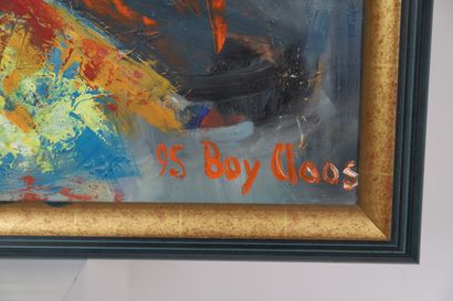 null Boy Closs (born 1928)

Luxembourg painter.

Oil on canvas framed. Still life...