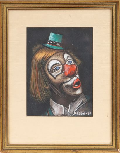 Clown de Pierre Berchem (1929-2019) 
Artiste...
