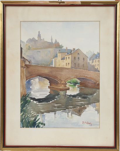 Jean-Pierre Gleis (1889-1965) 
Artiste peintre...