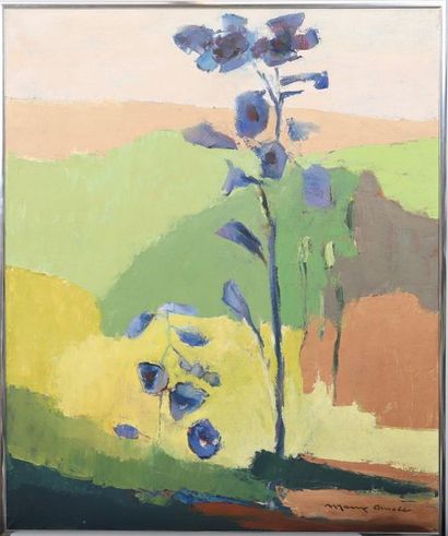 null "Flower of the country" by Many Arnold-Leurs (1920-?)

Luxembourg painter, member...