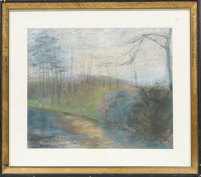 Forest

Pastel on paper signed lower right...